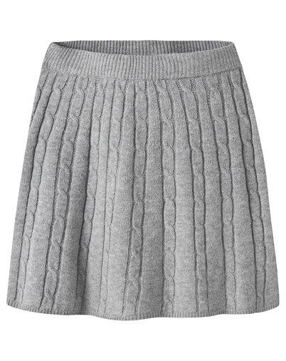 Name It - NKFNessa Knit Rock - Grey Melange